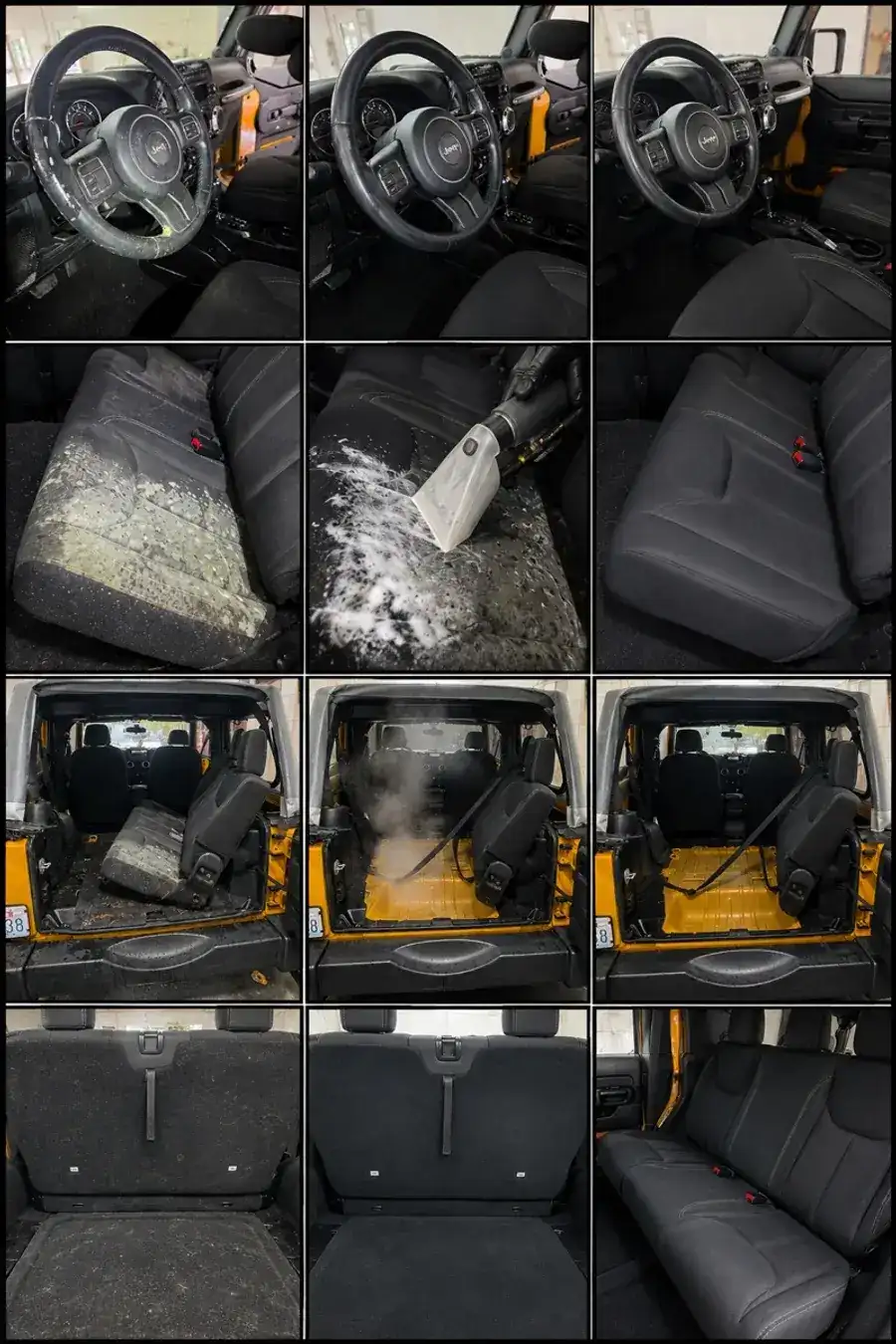 Emergency car mold removal and interior detail at Derek's Auto Detail Seattle